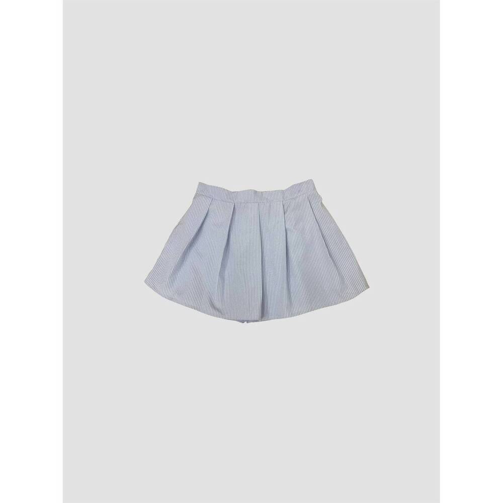 NEW THE BLANK LAB women's striped skort in blue stripe